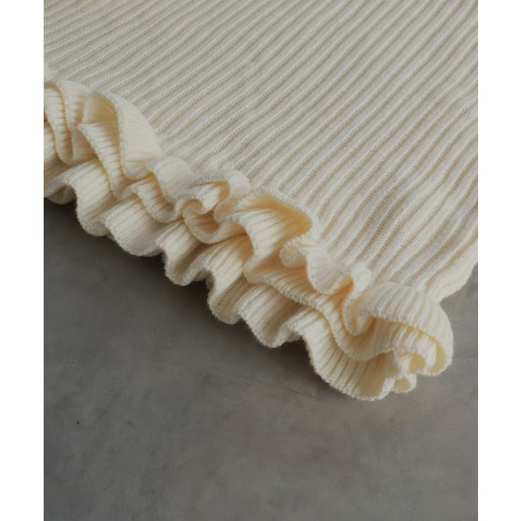 【2025AW新作】フリルヘムニットトップス | ad thie | 詳細画像41 