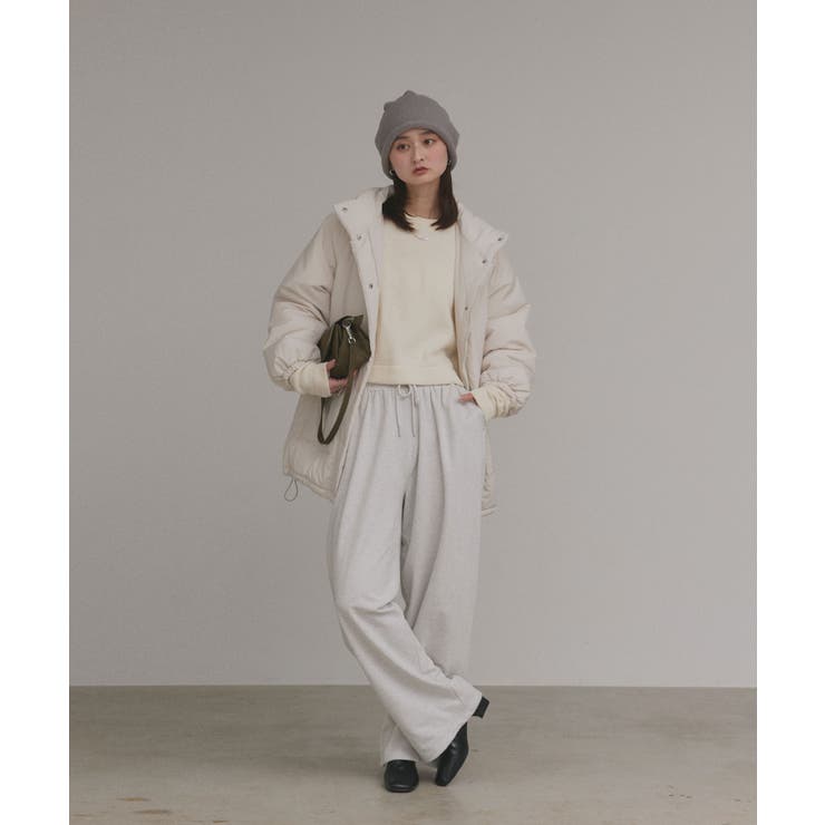 【2025AW新作】ショート丈ミックスニットプルオーバー | ad thie | 詳細画像11 