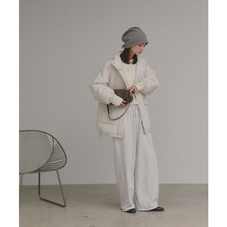 【2025AW新作】ショート丈ミックスニットプルオーバー | ad thie | 詳細画像12 