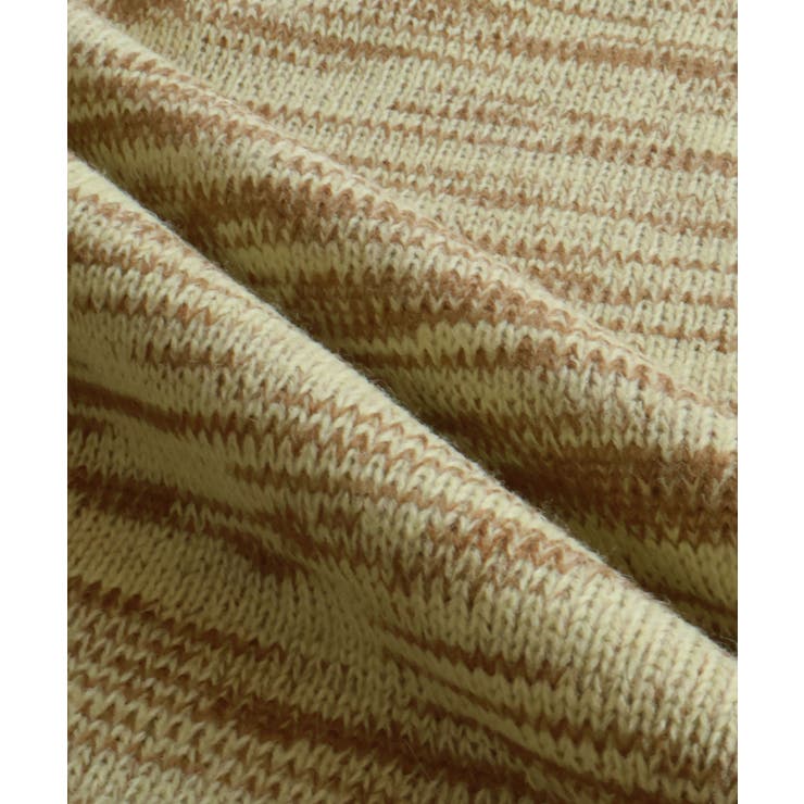 【2025AW新作】ショート丈ミックスニットプルオーバー | ad thie | 詳細画像47 