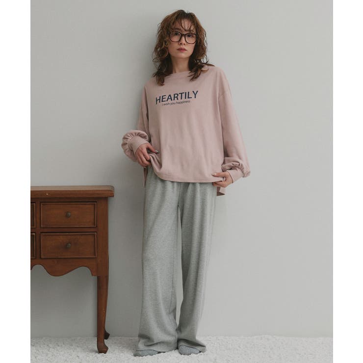 起毛スムースルームウェアセットアップ | ad thie | 詳細画像17 