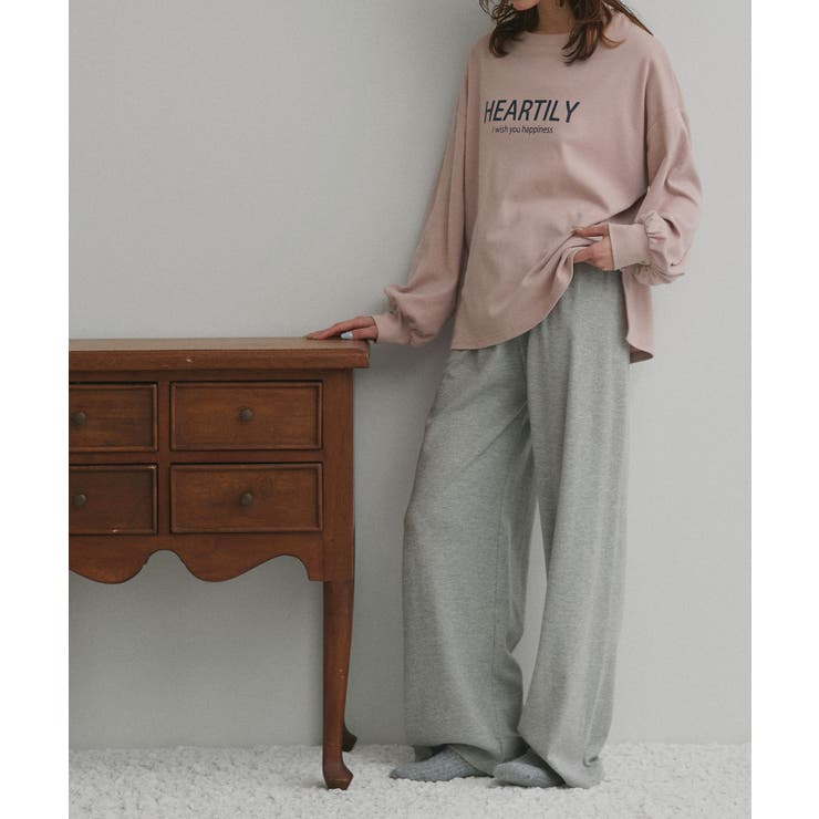 起毛スムースルームウェアセットアップ | ad thie | 詳細画像19 