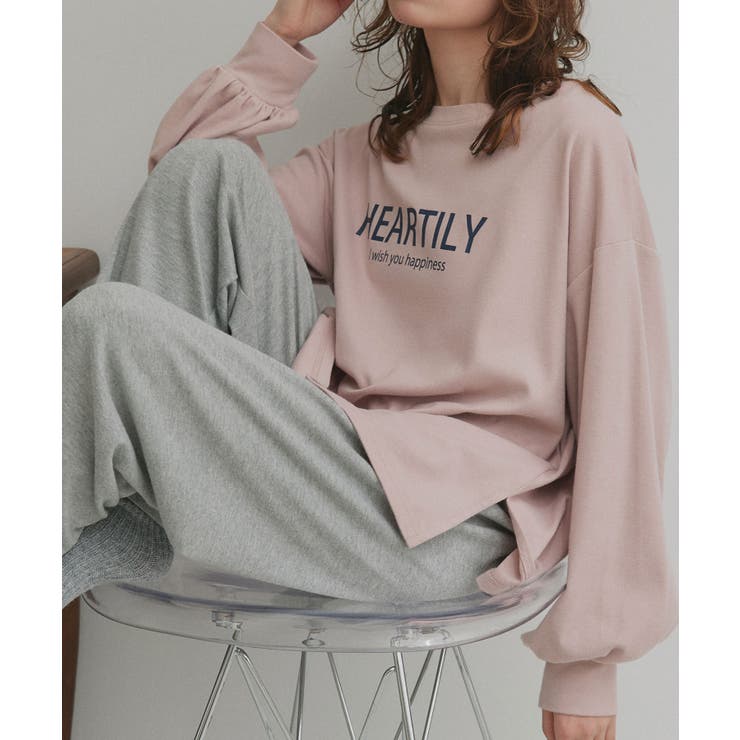 起毛スムースルームウェアセットアップ | ad thie | 詳細画像23 