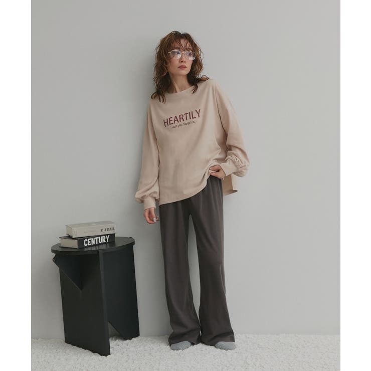 起毛スムースルームウェアセットアップ | ad thie | 詳細画像24 