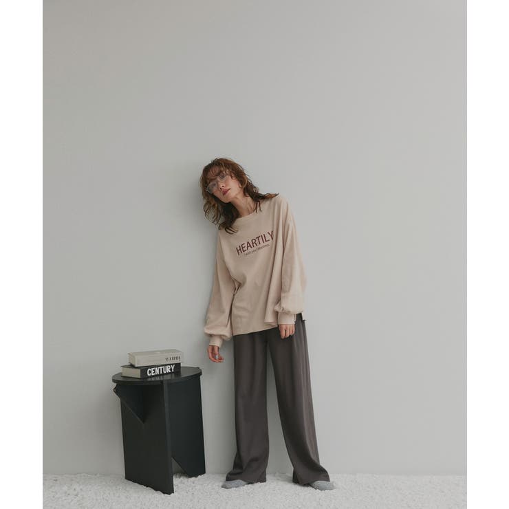 起毛スムースルームウェアセットアップ | ad thie | 詳細画像26 