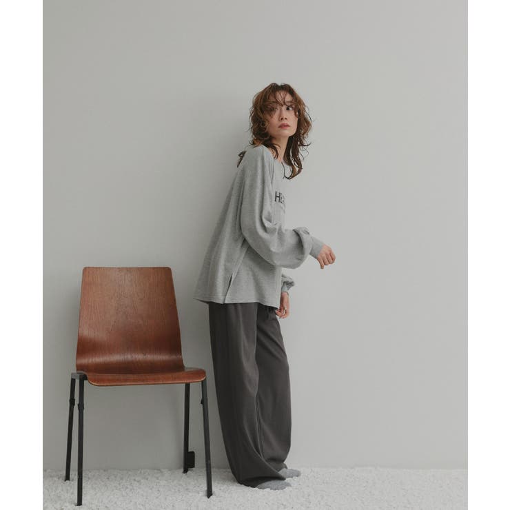 起毛スムースルームウェアセットアップ | ad thie | 詳細画像4 