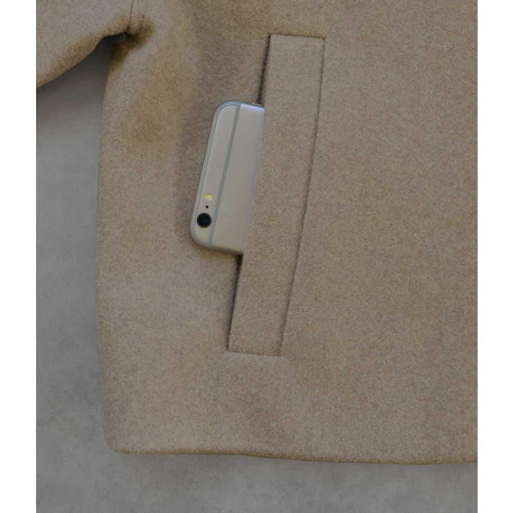 【2025AW新作】ファーカラーフェイクウールジャケット | ad thie | 詳細画像34 