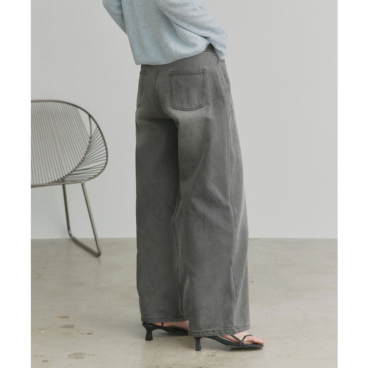 【2026SS新作】ヴィンテージワイドデニムパンツ | ad thie | 詳細画像11 