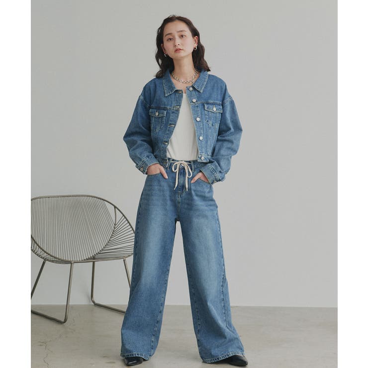 【2026SS新作】ヴィンテージワイドデニムパンツ | ad thie | 詳細画像18 