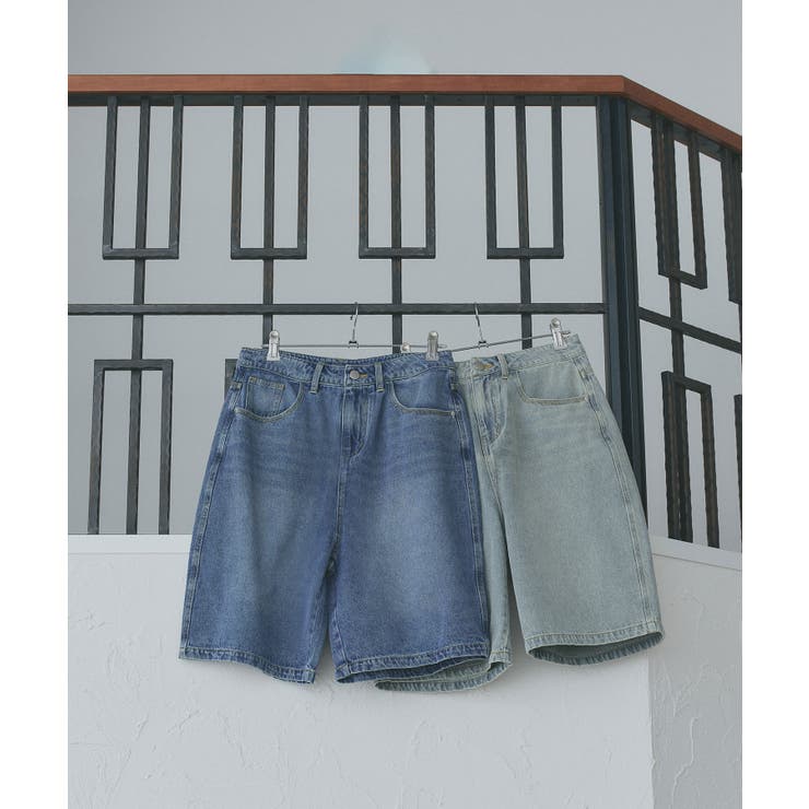 【2026SS新作】ヴィンテージハーフデニムパンツ | ad thie | 詳細画像35 