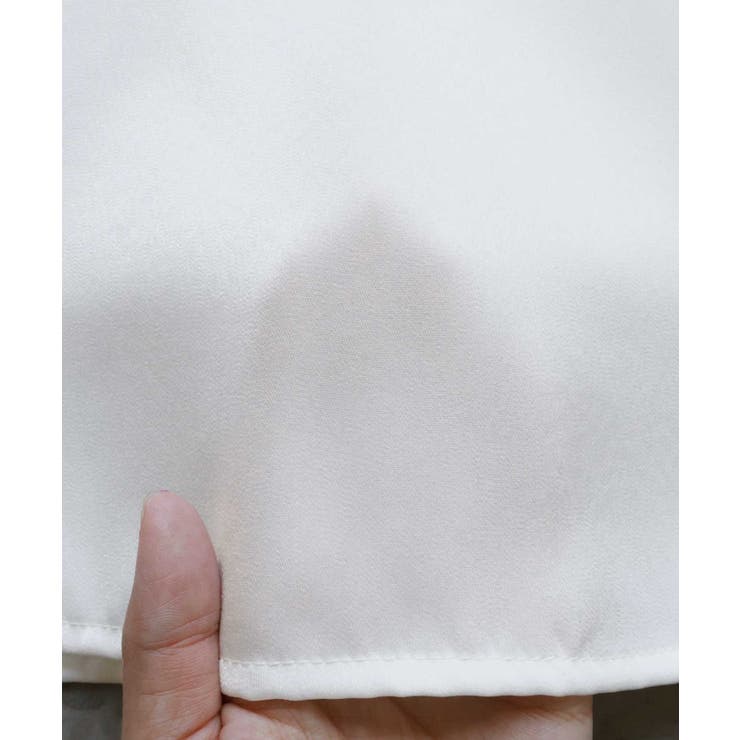 【2026SS新作】シルキーサテンクルーネックタンクトップ | ad thie | 詳細画像36 