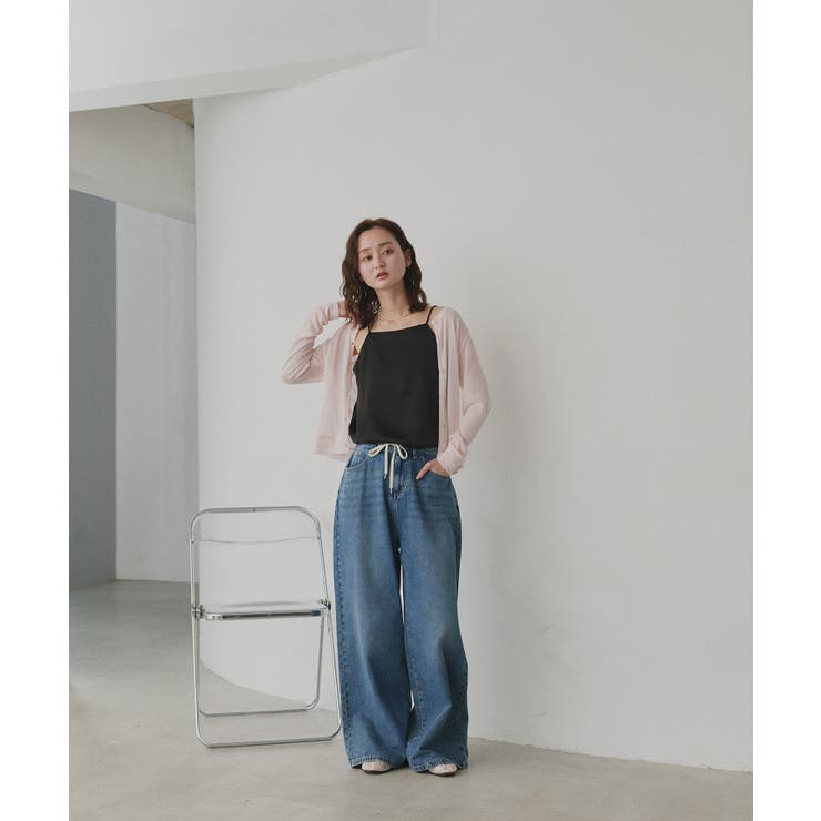 【2026SS新作】シルキーサテンキャミソール | ad thie | 詳細画像11 