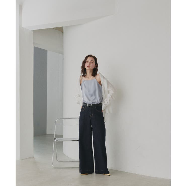 【2026SS新作】シルキーサテンキャミソール | ad thie | 詳細画像26 