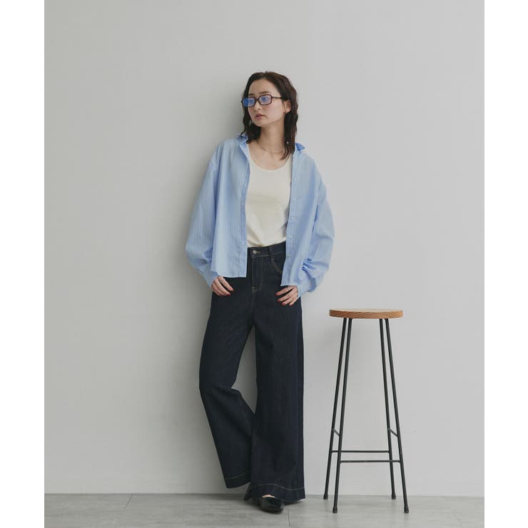 【2026SS新作】前後2wayリブタンクトップ | ad thie | 詳細画像24 