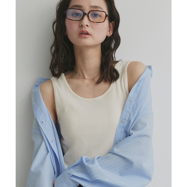 【2026SS新作】前後2wayリブタンクトップ | ad thie | 詳細画像26 