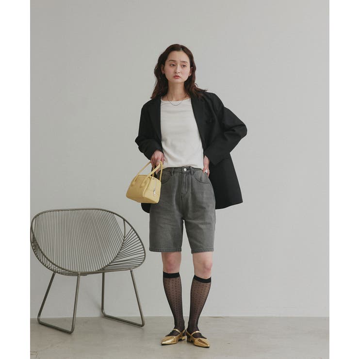 【2026SS新作】アソート ボートネック スクエアネック リブトップス | ad thie | 詳細画像33 