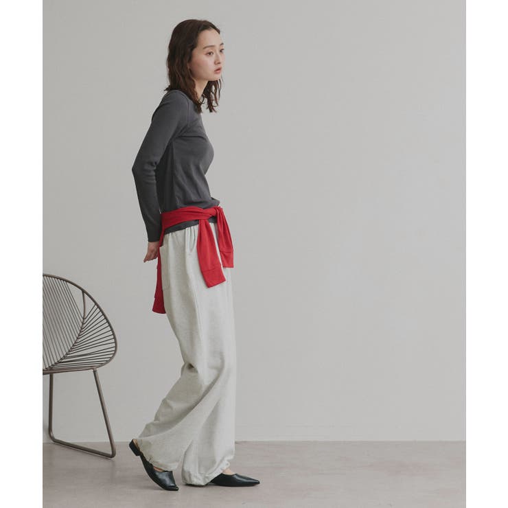 【2026SS新作】アソート ボートネック スクエアネック リブトップス | ad thie | 詳細画像48 