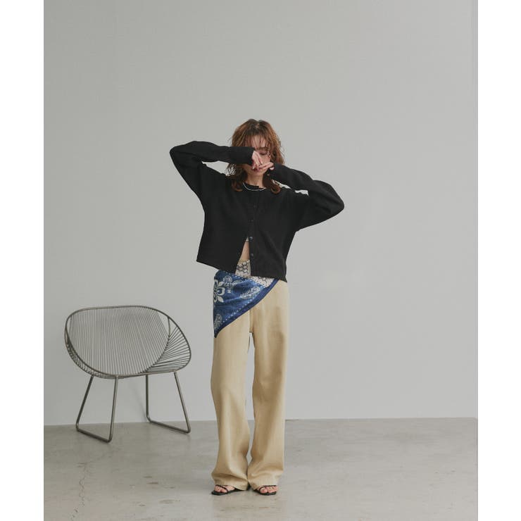 【2026SS新作】ワッフルコンパクトカーディガン | ad thie | 詳細画像2 