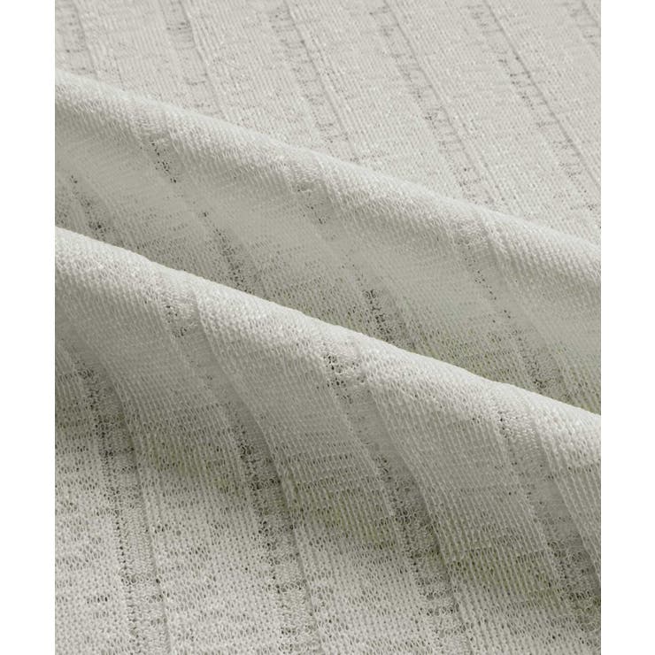 【2026SS新作】シアーリブヘンリーネックトップス | ad thie | 詳細画像18 