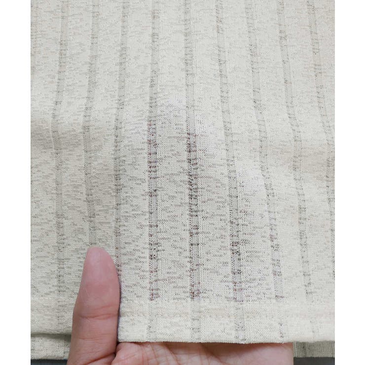 【2026SS新作】シアーリブヘンリーネックトップス | ad thie | 詳細画像19 