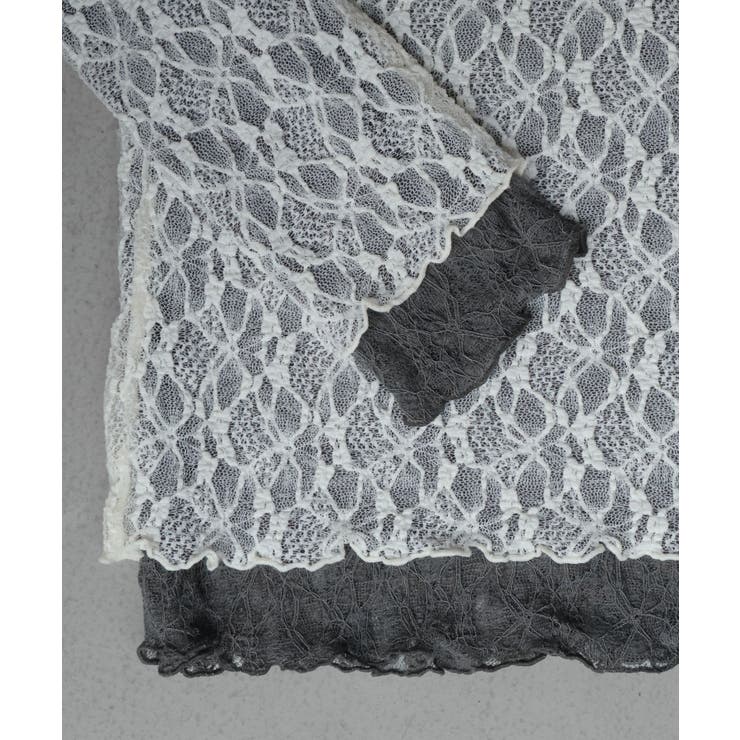 【2026SS新作】リバーシブルプチハイネックレーストップス | ad thie | 詳細画像31 