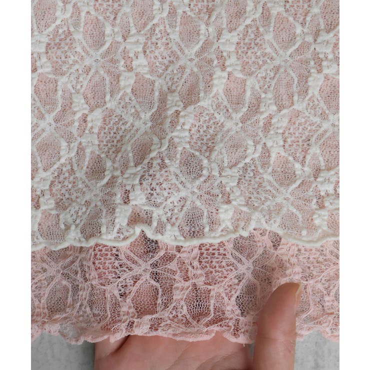 【2026SS新作】リバーシブルプチハイネックレーストップス | ad thie | 詳細画像33 