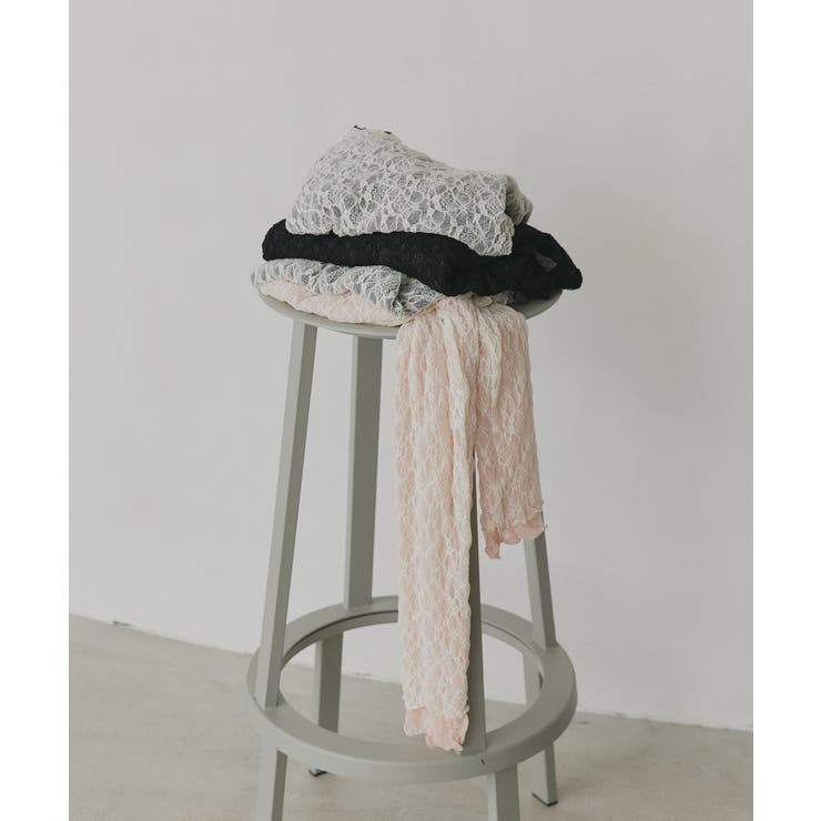 【2026SS新作】リバーシブルプチハイネックレーストップス | ad thie | 詳細画像34 