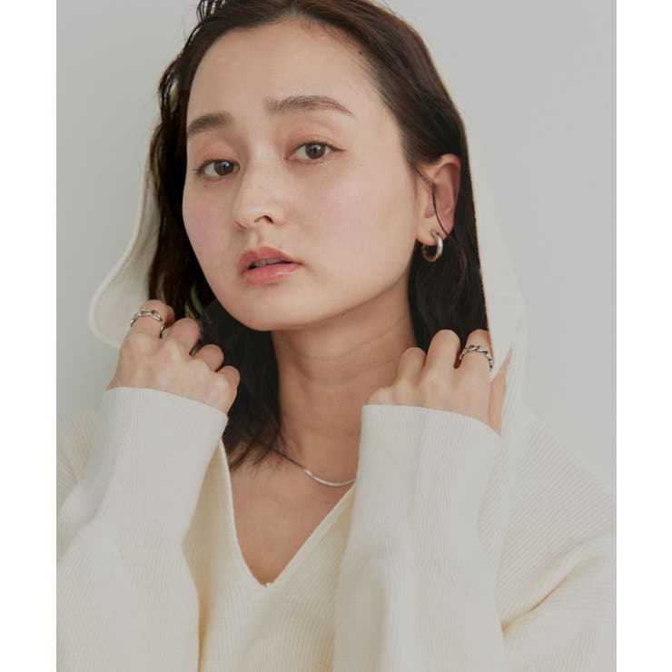 【2026SS新作】フーディーニットプルオーバー | ad thie | 詳細画像14 