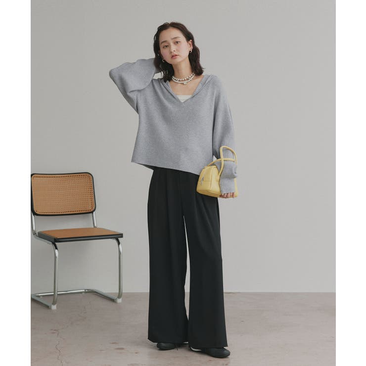 【2026SS新作】フーディーニットプルオーバー | ad thie | 詳細画像22 