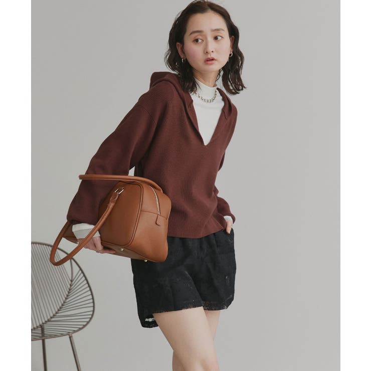 【2026SS新作】フーディーニットプルオーバー | ad thie | 詳細画像35 