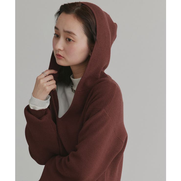 【2026SS新作】フーディーニットプルオーバー | ad thie | 詳細画像37 