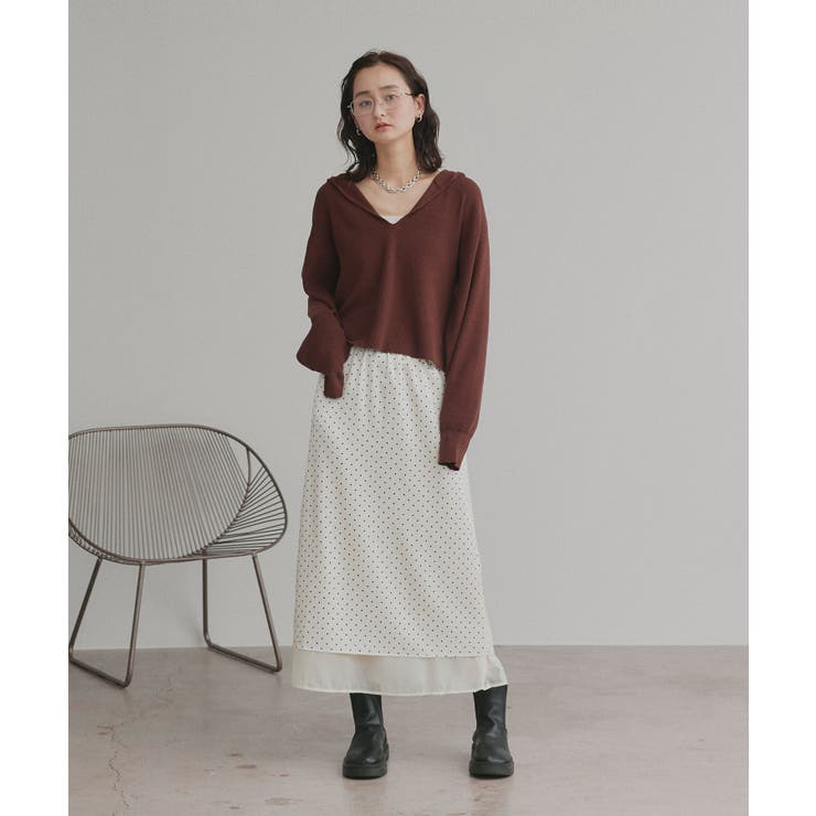 【2026SS新作】フーディーニットプルオーバー | ad thie | 詳細画像39 