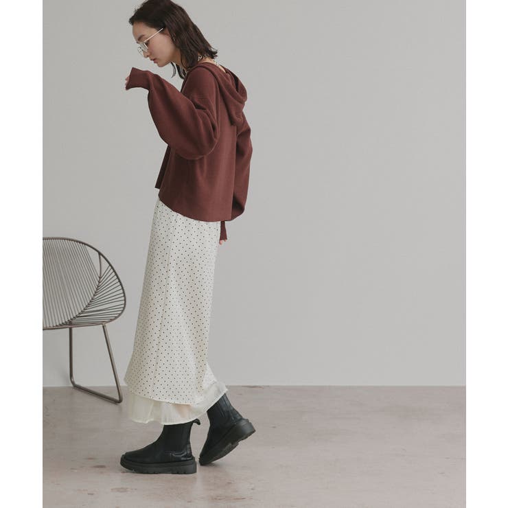 【2026SS新作】フーディーニットプルオーバー | ad thie | 詳細画像40 