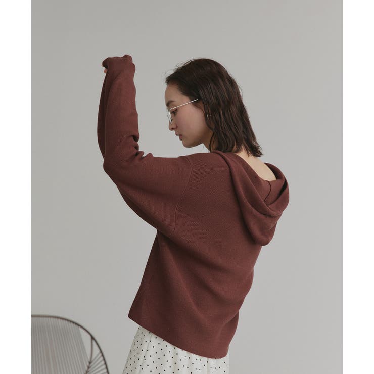 【2026SS新作】フーディーニットプルオーバー | ad thie | 詳細画像41 