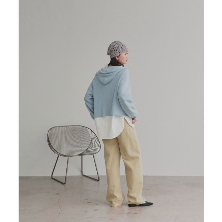 【2026SS新作】フーディーニットプルオーバー | ad thie | 詳細画像46 