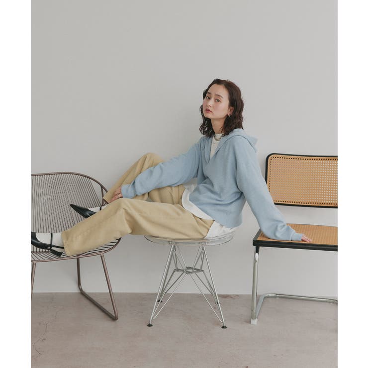 【2026SS新作】フーディーニットプルオーバー | ad thie | 詳細画像49 