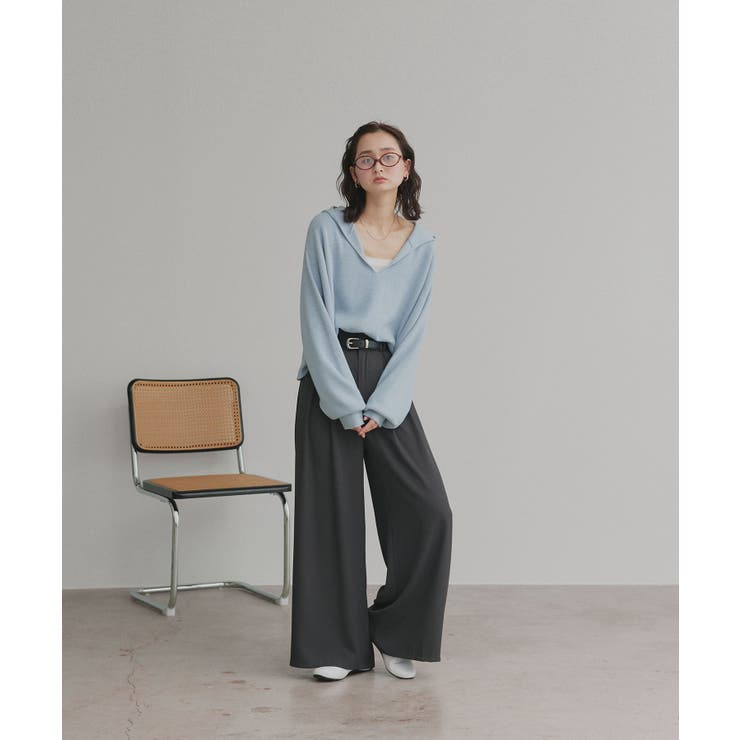 【2026SS新作】フーディーニットプルオーバー | ad thie | 詳細画像51 