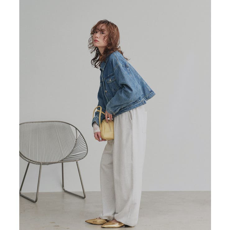 【2026SS新作】ショート丈ヴィンテージデニムジャケット | ad thie | 詳細画像10 