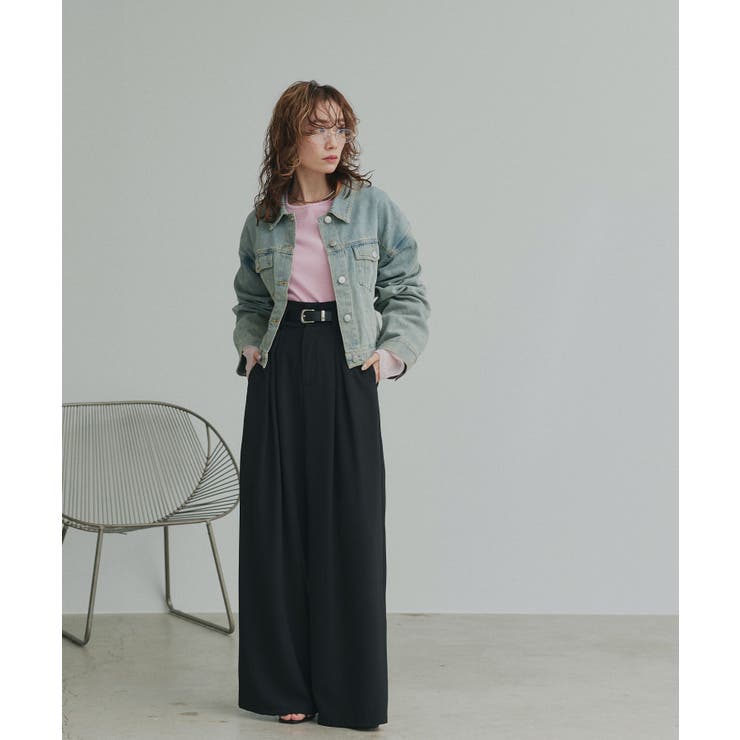 【2026SS新作】ショート丈ヴィンテージデニムジャケット | ad thie | 詳細画像28 