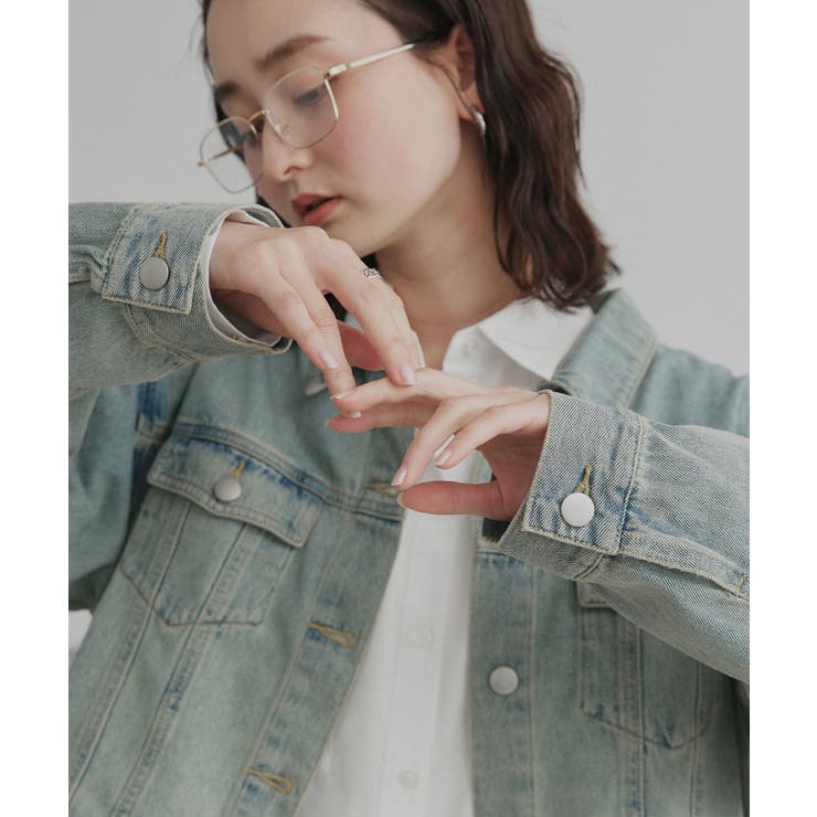 【2026SS新作】ショート丈ヴィンテージデニムジャケット | ad thie | 詳細画像41 