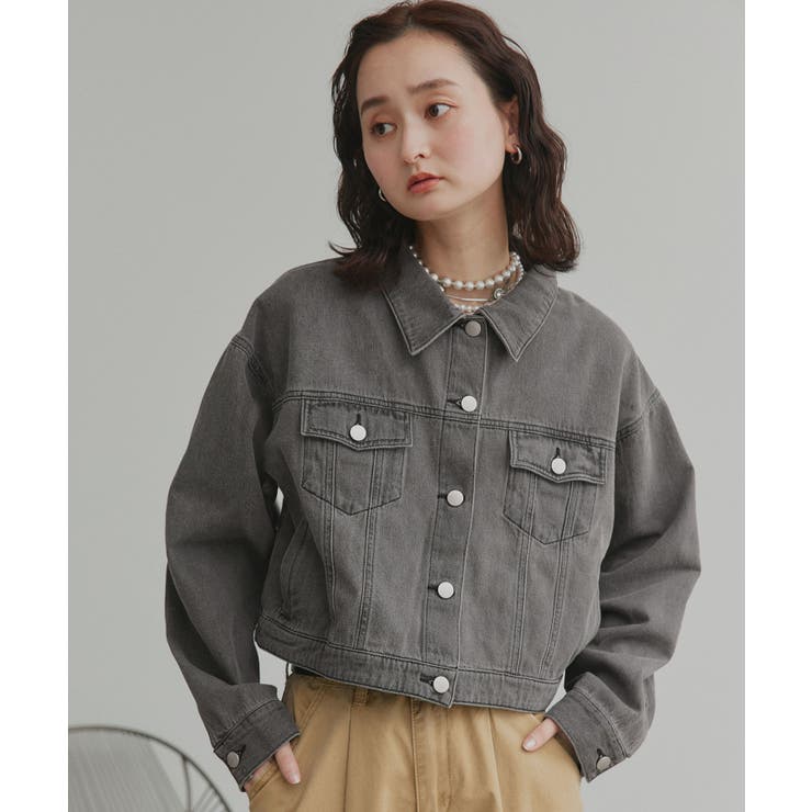 【2026SS新作】ショート丈ヴィンテージデニムジャケット | ad thie | 詳細画像49 