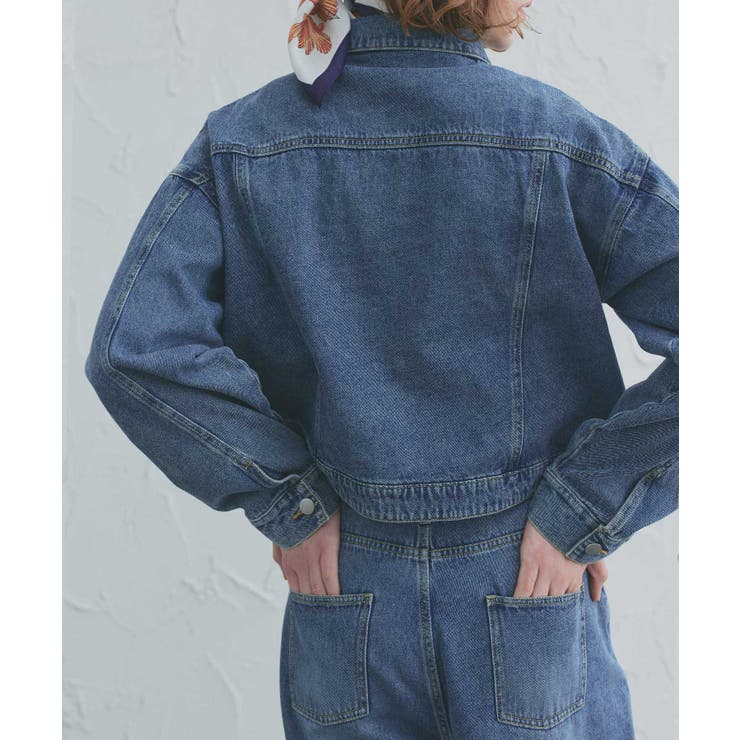 【2026SS新作】ショート丈ヴィンテージデニムジャケット | ad thie | 詳細画像6 