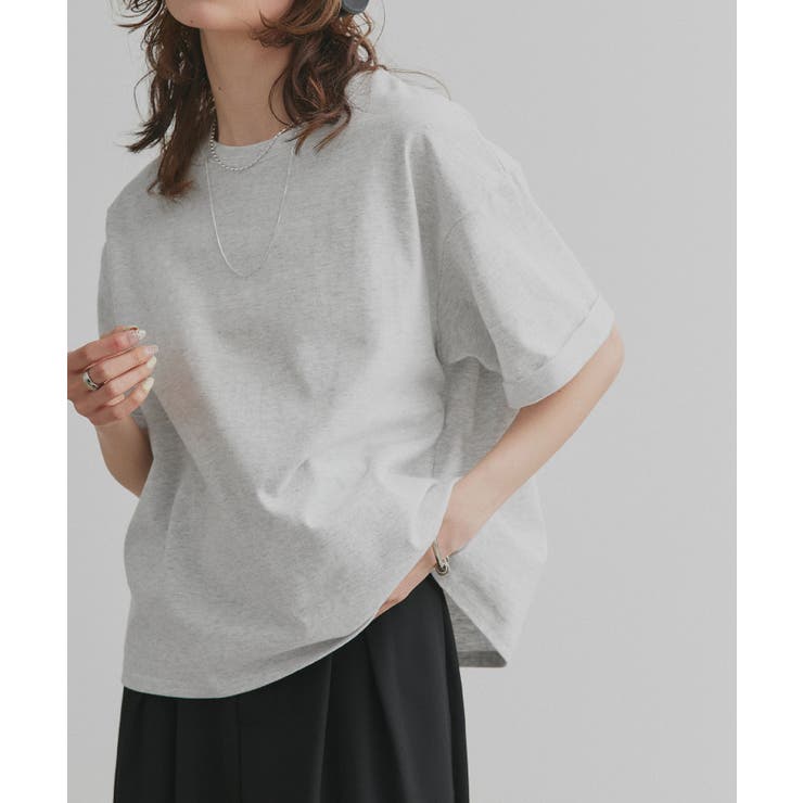 【2026SS新作】ロールアップスリーブTシャツ | ad thie | 詳細画像15 