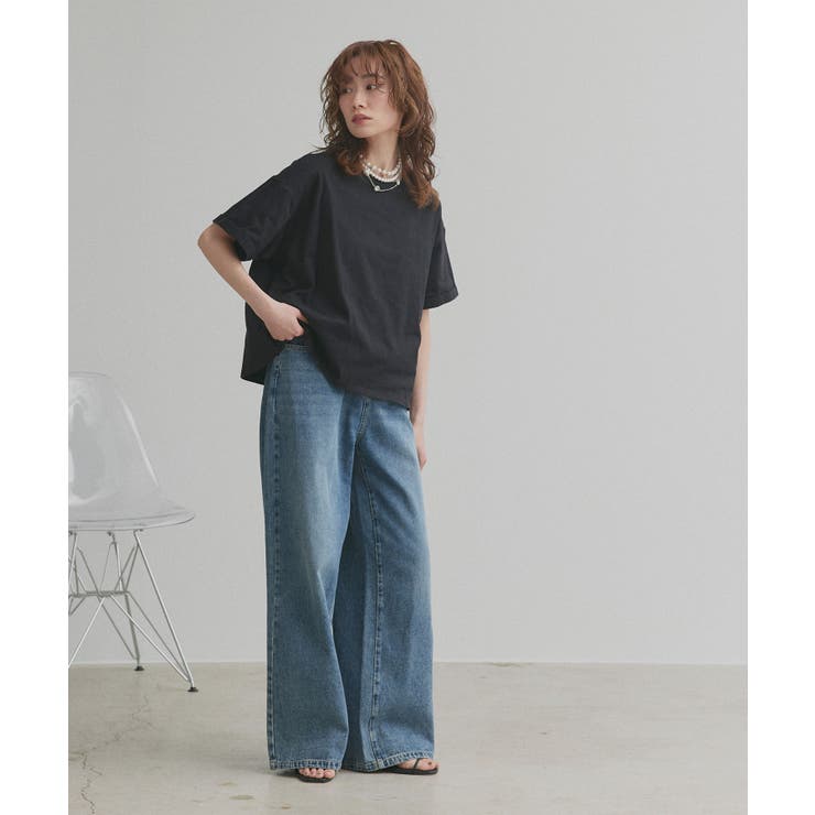 【2026SS新作】ロールアップスリーブTシャツ | ad thie | 詳細画像16 