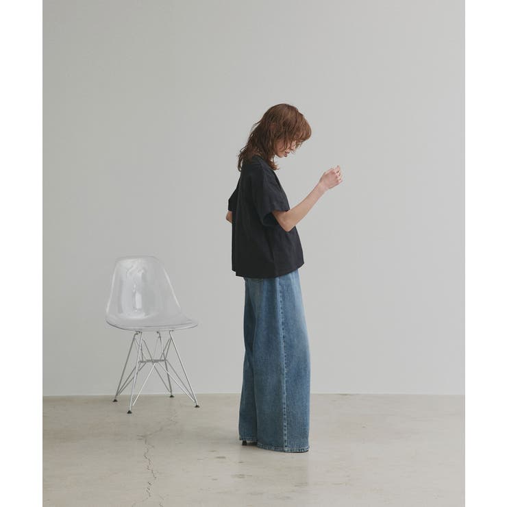 【2026SS新作】ロールアップスリーブTシャツ | ad thie | 詳細画像17 