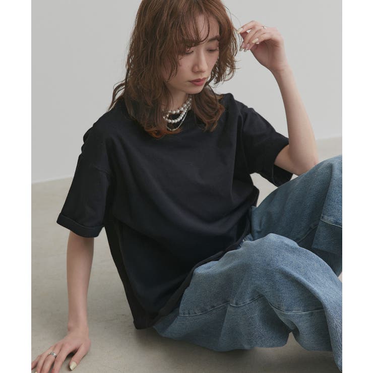 【2026SS新作】ロールアップスリーブTシャツ | ad thie | 詳細画像21 