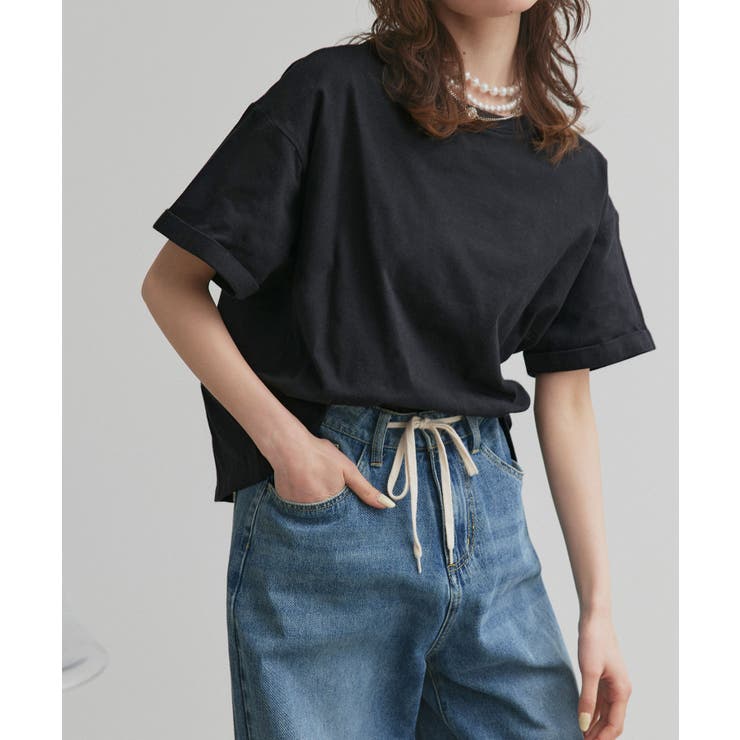 【2026SS新作】ロールアップスリーブTシャツ | ad thie | 詳細画像23 