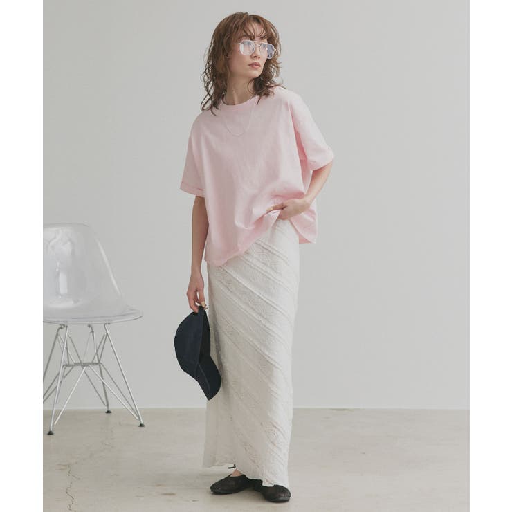 【2026SS新作】ロールアップスリーブTシャツ | ad thie | 詳細画像24 