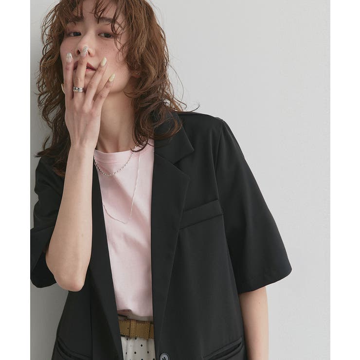 【2026SS新作】ロールアップスリーブTシャツ | ad thie | 詳細画像33 