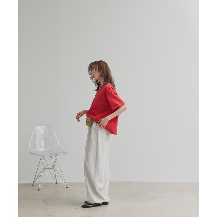 【2026SS新作】ロールアップスリーブTシャツ | ad thie | 詳細画像34 